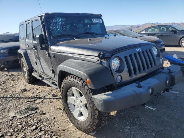 1C4BJWDG1JL807952 - 2018 JEEP WRANGLER U SPORT GRAY photo 4