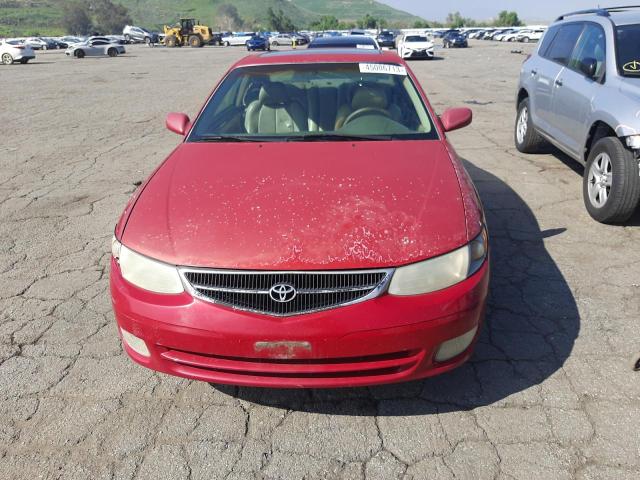 2T1CF28P6YC415205 - 2000 TOYOTA CAMRY SOLA SE RED photo 5