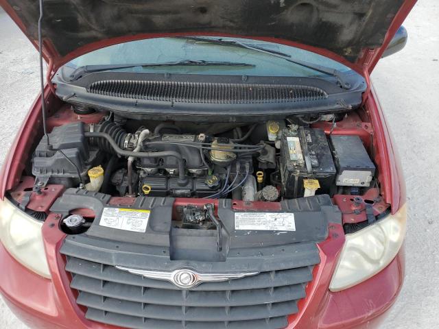 1C4GP45R45B160791 - 2005 CHRYSLER TOWN & COU წითელი ფოტო 12