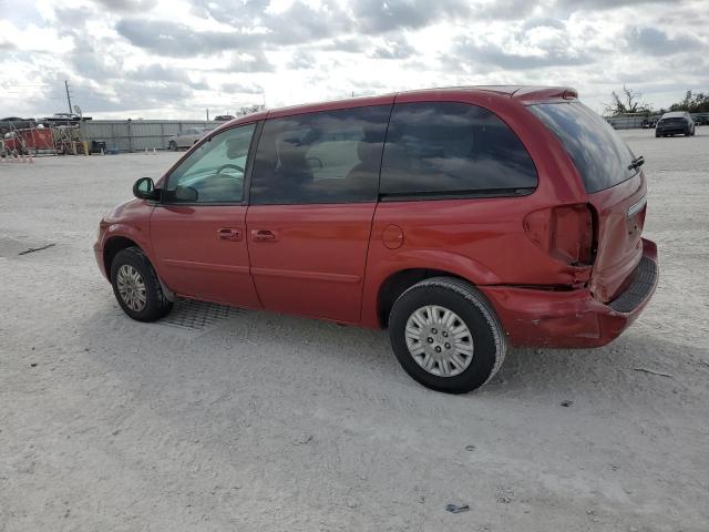 1C4GP45R45B160791 - 2005 CHRYSLER TOWN & COU წითელი ფოტო 2