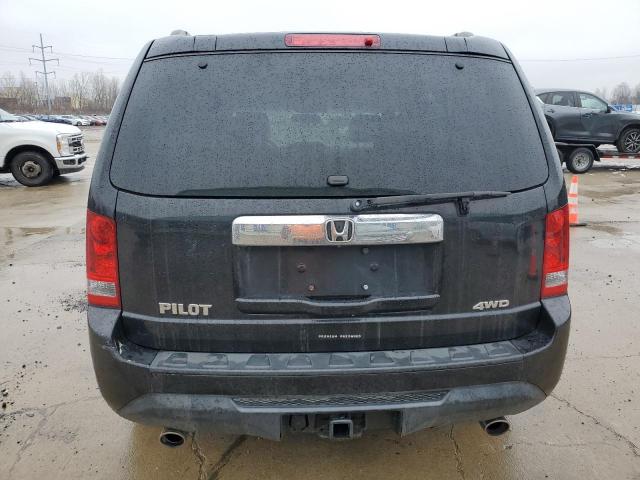 5FNYF4H63CB086024 - 2012 HONDA PILOT EXL BLACK photo 6