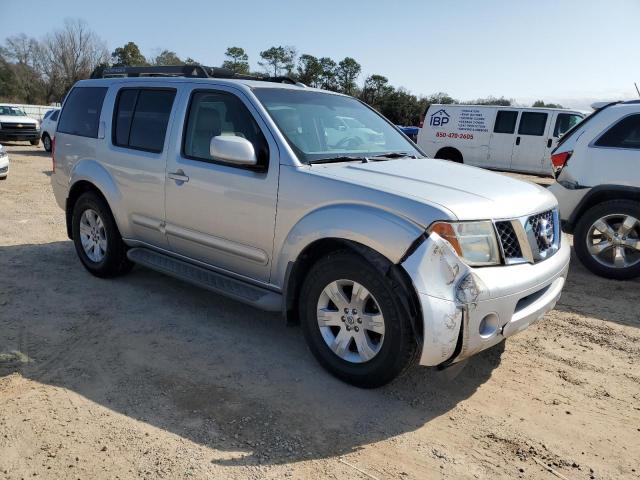 5N1AR18U67C646705 - 2007 NISSAN PATHFINDER LE ვერცხლისფერი ფოტო 4