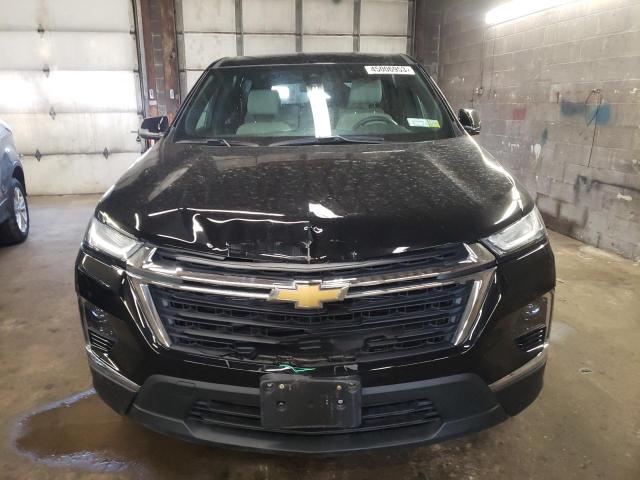 1GNEVFKW4NJ158099 - 2022 CHEVROLET TRAVERSE LS BLACK photo 5