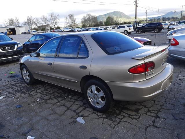 1G1JF5247Y7210199 - 2000 CHEVROLET CAVALIER LS TAN photo 2