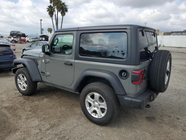 1C4GJXAG1MW774745 - 2021 JEEP WRANGLER SPORT GRAY photo 2