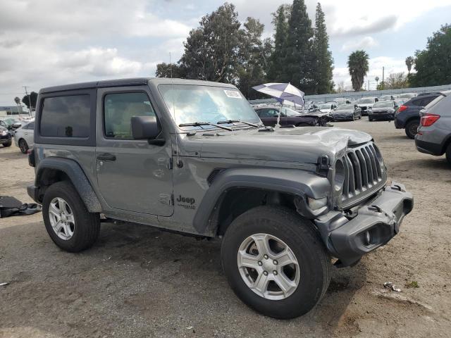 1C4GJXAG1MW774745 - 2021 JEEP WRANGLER SPORT GRAY photo 4