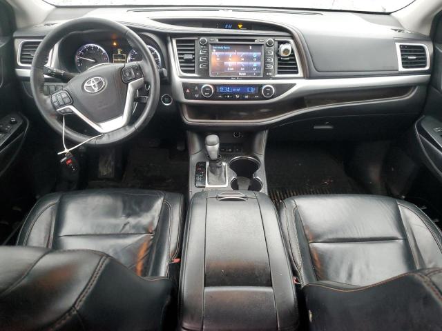 5TDJKRFH8FS202221 - 2015 TOYOTA HIGHLANDER XLE GRAY photo 8