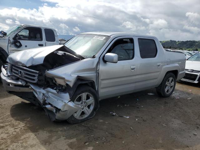 5FPYK1F53CB457582 - 2012 HONDA RIDGELINE RTL SILVER photo 1