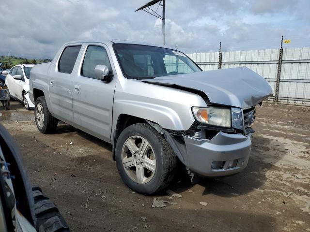 5FPYK1F53CB457582 - 2012 HONDA RIDGELINE RTL SILVER photo 4