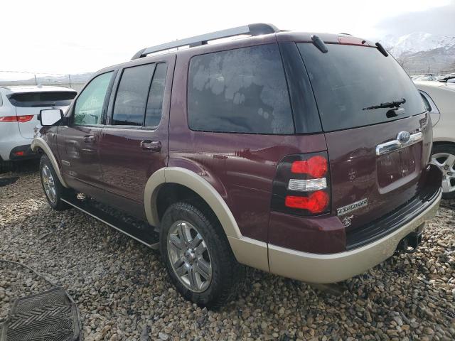 1FMEU74807UB58307 - 2007 FORD EXPLORER EDDIE BAUER BURGUNDY photo 2