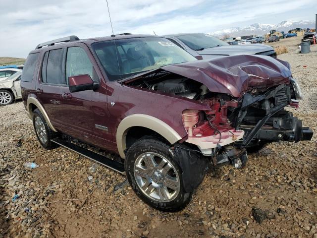 1FMEU74807UB58307 - 2007 FORD EXPLORER EDDIE BAUER BURGUNDY photo 4