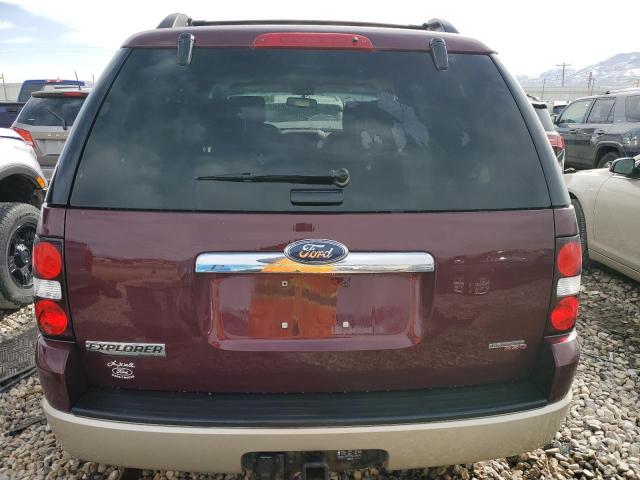 1FMEU74807UB58307 - 2007 FORD EXPLORER EDDIE BAUER BURGUNDY photo 6