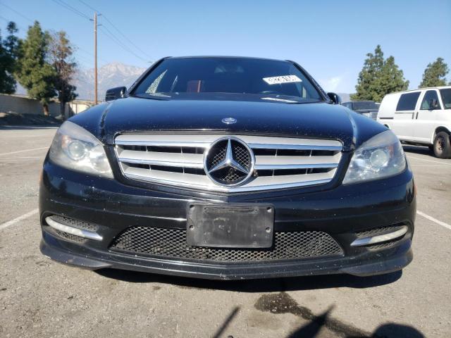 WDDGF5EB7BR151183 - 2011 MERCEDES-BENZ C 300 BLACK photo 5