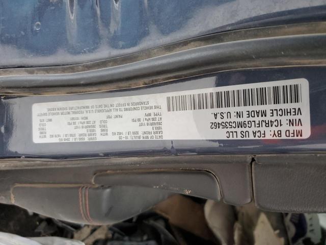 1C4RJFLG9MC535462 - 2021 JEEP GRAND CHER TRAILHAWK 蓝色 照片 14