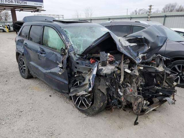 1C4RJFLG9MC535462 - 2021 JEEP GRAND CHER TRAILHAWK 蓝色 照片 4