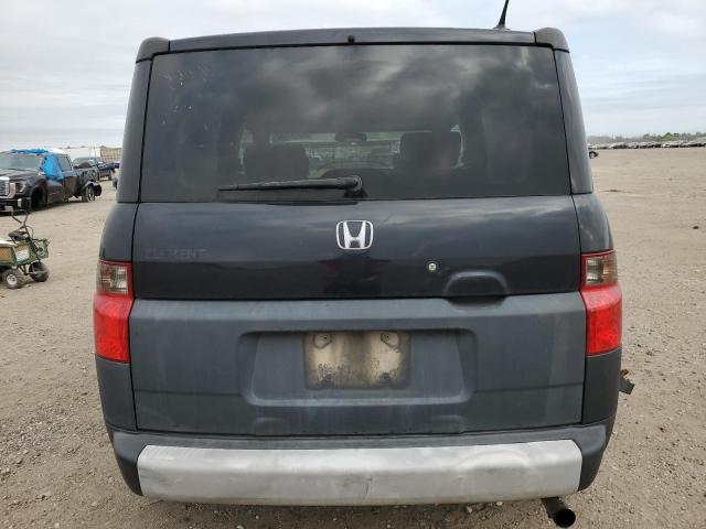 5J6YH28696L008390 - 2006 HONDA ELEMENT EX BLACK photo 6