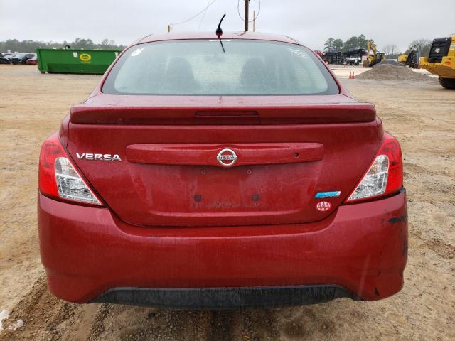 3N1CN7AP0FL936038 - 2015 NISSAN VERSA S BURGUNDY photo 6