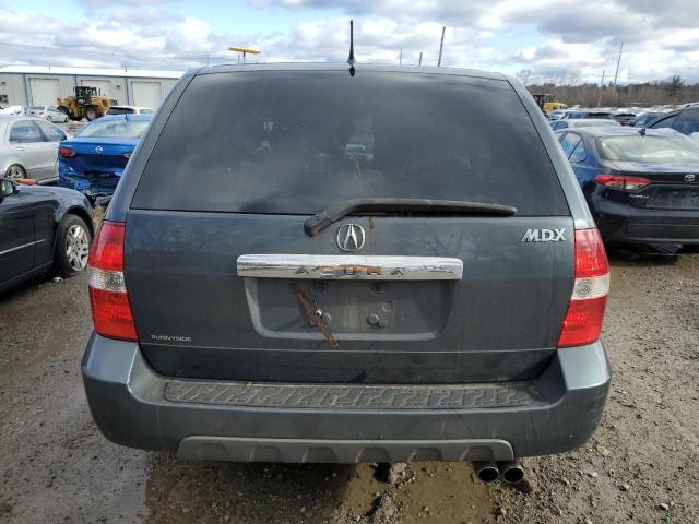 2HNYD18293H519755 - 2003 ACURA MDX GRAY photo 6