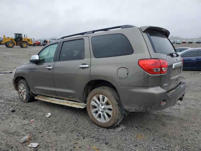 5TDBY68A18S012636 - 2008 TOYOTA SEQUOIA LIMITED BROWN photo 2