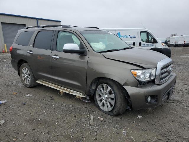 5TDBY68A18S012636 - 2008 TOYOTA SEQUOIA LIMITED BROWN photo 4