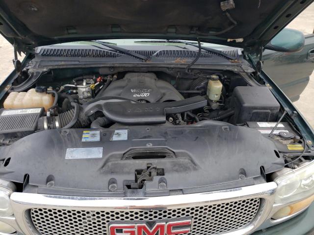 1GKEK63U12J307762 - 2002 GMC DENALI GREEN photo 11