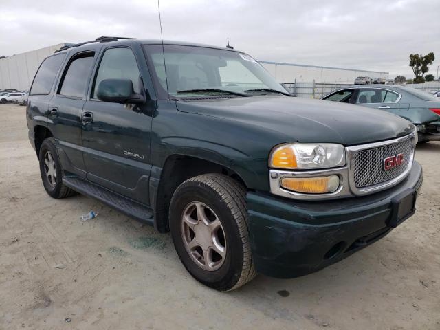 1GKEK63U12J307762 - 2002 GMC DENALI GREEN photo 4