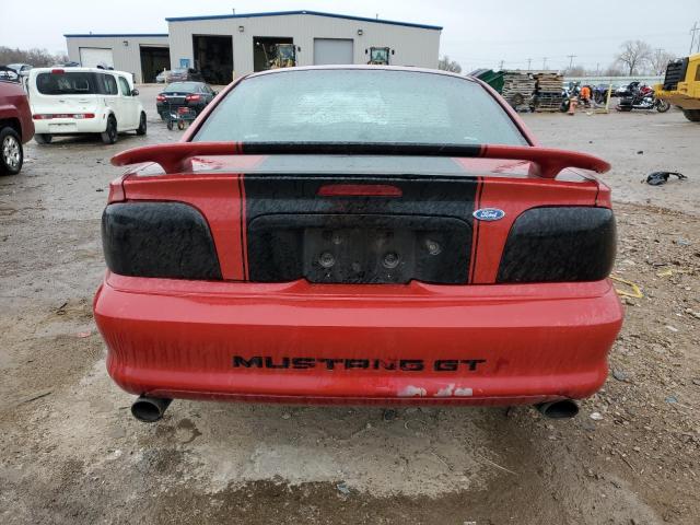 1FALP42X8VF143492 - 1997 FORD MUSTANG GT RED photo 6