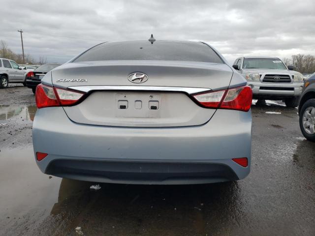 5NPEB4AC1EH882547 - 2014 HYUNDAI SONATA GLS BLUE photo 6