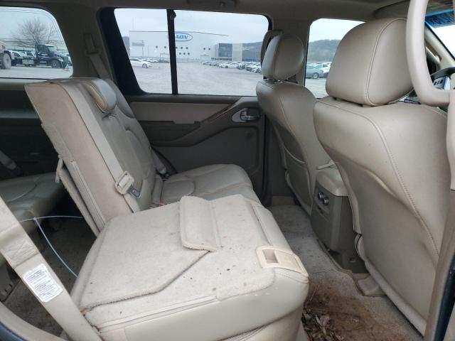 5N1AR18W76C653355 - 2006 NISSAN PATHFINDER LE შავი ფოტო 11