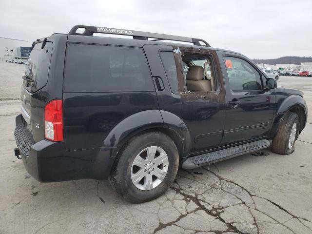 5N1AR18W76C653355 - 2006 NISSAN PATHFINDER LE შავი ფოტო 3
