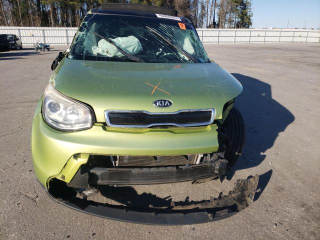 KNDJX3A51E7744779 - 2014 KIA SOUL ! GREEN photo 5