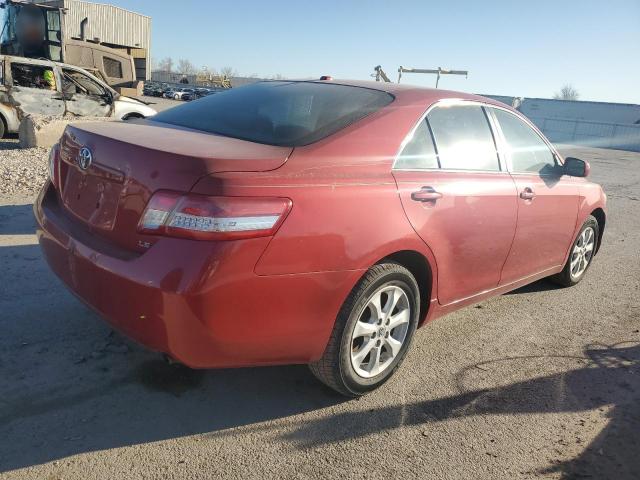 4T4BF3EK2BR217761 - 2011 TOYOTA CAMRY BASE RED photo 3