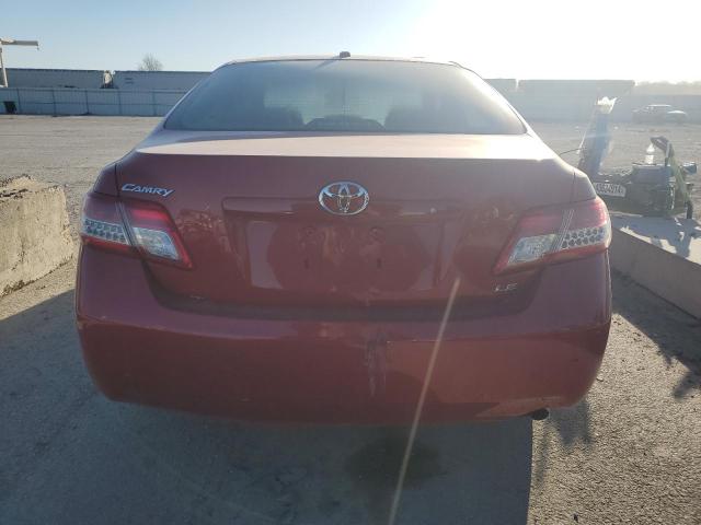 4T4BF3EK2BR217761 - 2011 TOYOTA CAMRY BASE RED photo 6