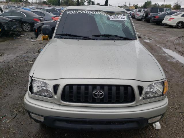 5TESN92N03Z237888 - 2003 TOYOTA TACOMA XTRACAB PRERUNNER ვერცხლისფერი ფოტო 5