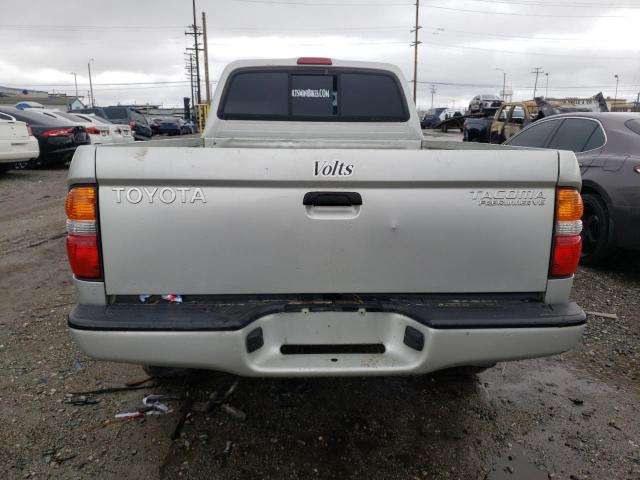 5TESN92N03Z237888 - 2003 TOYOTA TACOMA XTRACAB PRERUNNER ვერცხლისფერი ფოტო 6