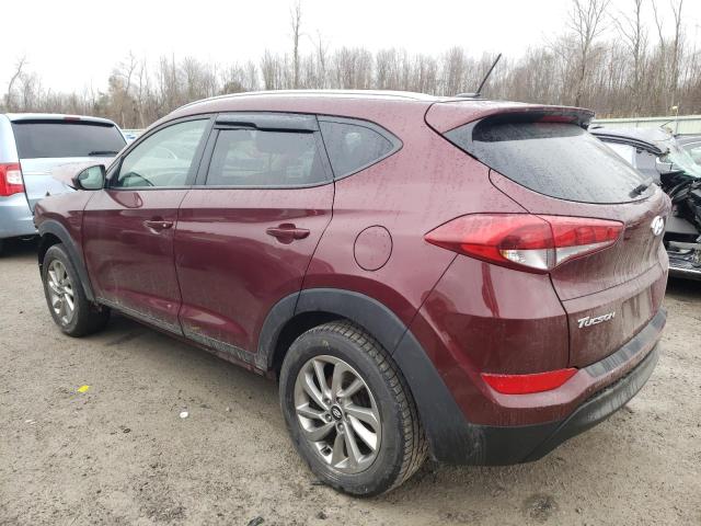 KM8J3CA43HU550839 - 2017 HYUNDAI TUCSON LIMITED RED photo 2