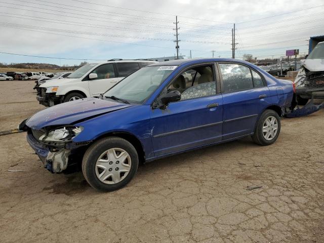 1HGES16335L018796 - 2005 HONDA CIVIC DX VP 蓝色 照片 1