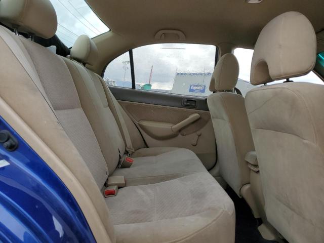 1HGES16335L018796 - 2005 HONDA CIVIC DX VP 蓝色 照片 10