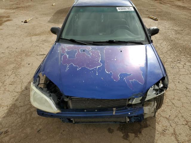 1HGES16335L018796 - 2005 HONDA CIVIC DX VP 蓝色 照片 11