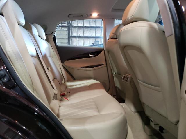 JN1AJ0HR0AM757854 - 2010 INFINITI EX35 BASE ბურგუნდია ფოტო 11