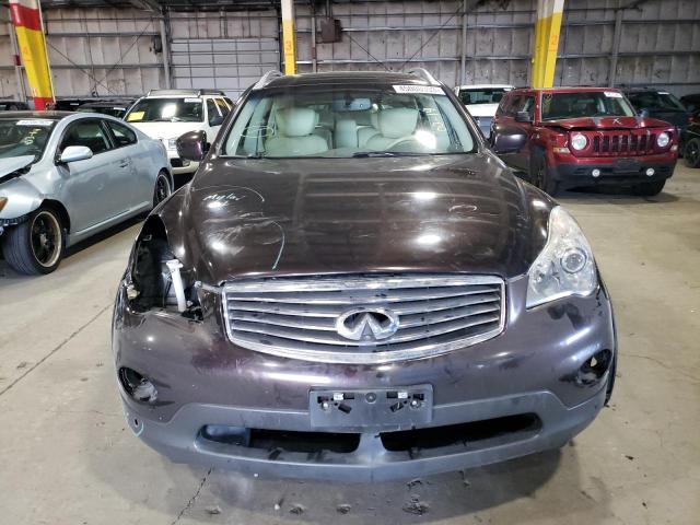 JN1AJ0HR0AM757854 - 2010 INFINITI EX35 BASE BURGUNDY photo 5