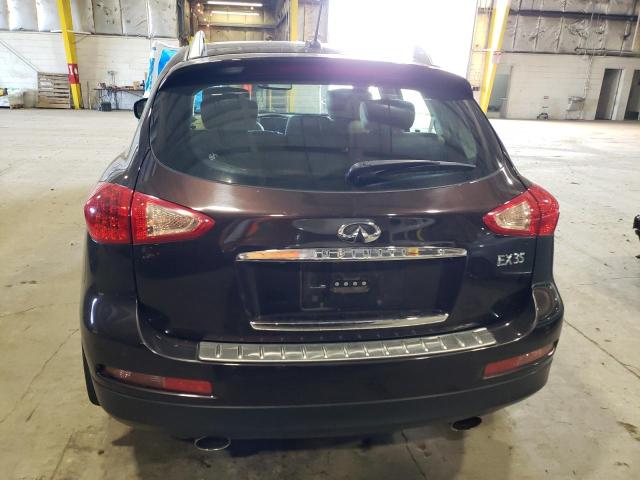 JN1AJ0HR0AM757854 - 2010 INFINITI EX35 BASE ბურგუნდია ფოტო 6