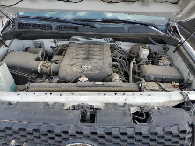 5TFCY5F18KX025189 - 2019 TOYOTA TUNDRA DOUBLE CAB SR/SR5 WHITE photo 11