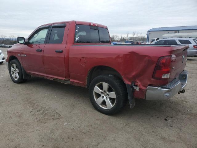 1D3HV18T09S742593 - 2009 DODGE RAM 1500 RED photo 2