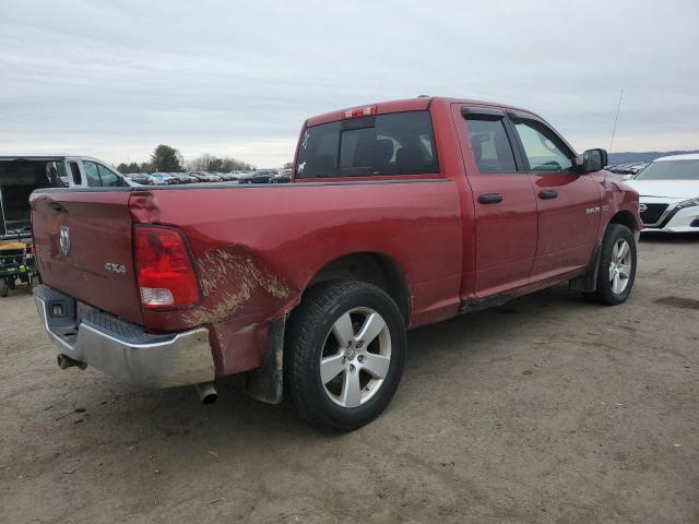 1D3HV18T09S742593 - 2009 DODGE RAM 1500 RED photo 3