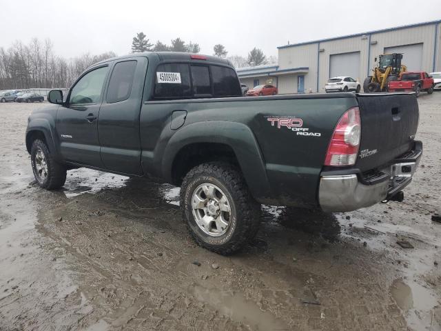 5TETU62N99Z652643 - 2009 TOYOTA TACOMA PRERUNNER ACCESS CAB GREEN photo 2