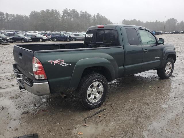 5TETU62N99Z652643 - 2009 TOYOTA TACOMA PRERUNNER ACCESS CAB GREEN photo 3