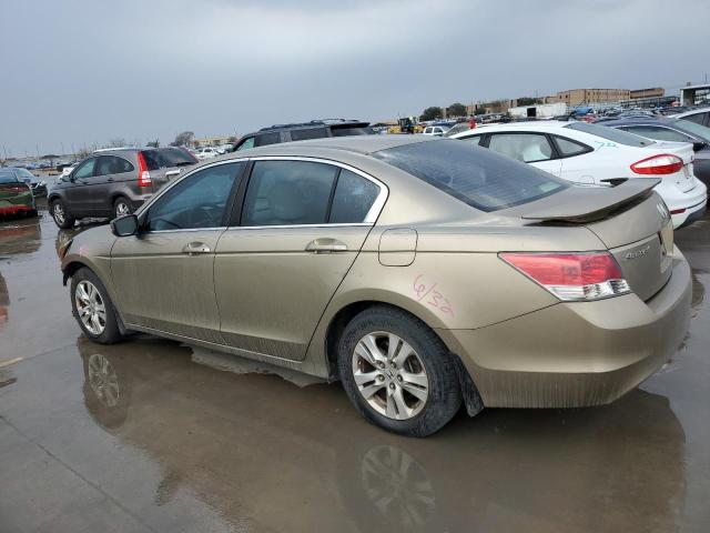 1HGCP26418A162760 - 2008 HONDA ACCORD LXP GOLD photo 2