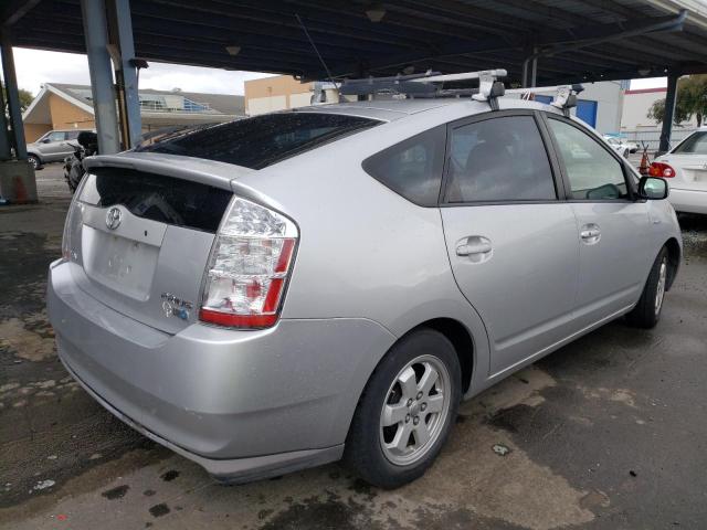 JTDKB20U383336883 - 2008 TOYOTA PRIUS SILVER photo 3