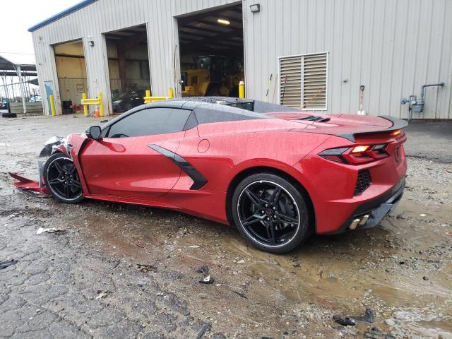 1G1YA3D45R5119217 - 2024 CHEVROLET CORVETTE STINGRAY 1LT RED photo 2